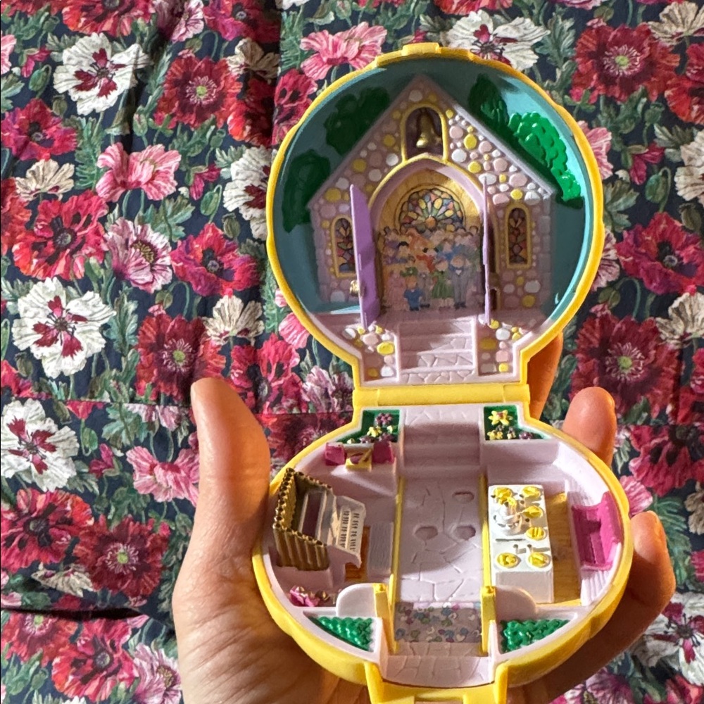 Wedding Church Polly Pocket no Figures - Picture 2 of 8